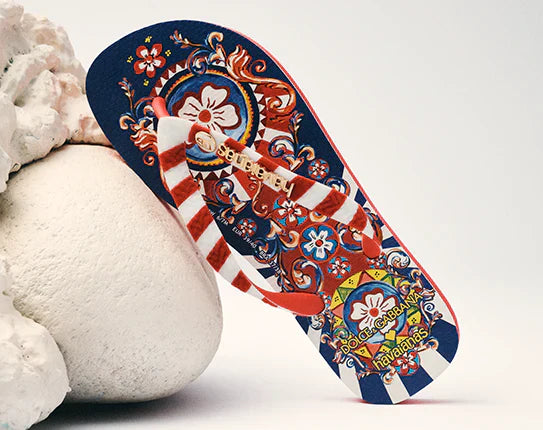 Chinelo Dolce&Gabbana x Havaianas